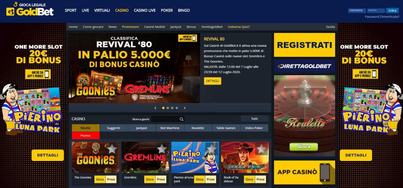 Goldbet app Android e iOS